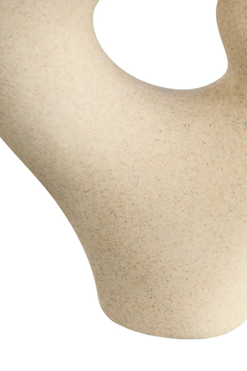 Broc Sandstone Effect Sculptural Vase