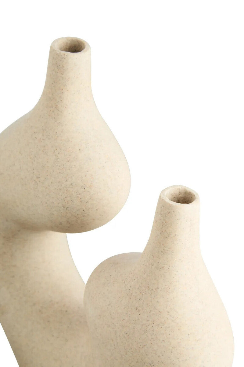 Broc Sandstone Effect Sculptural Vase