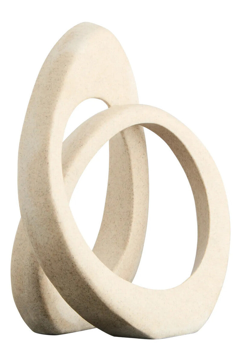 Broc Sandstone Effect Loop Sculpture