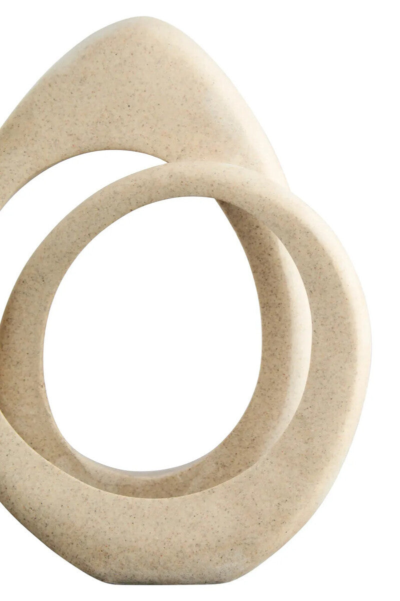 Broc Sandstone Effect Loop Sculpture