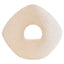 Broc Cream Textured Geometric Sculpture