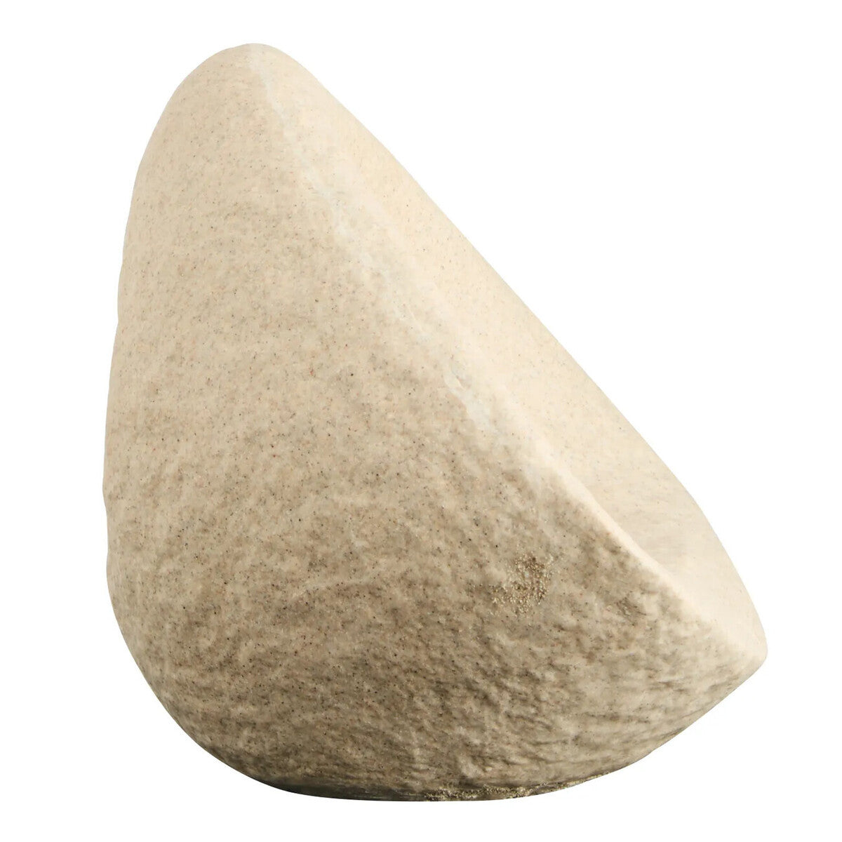 Broc Sandstone Effect Geometric Sculpture