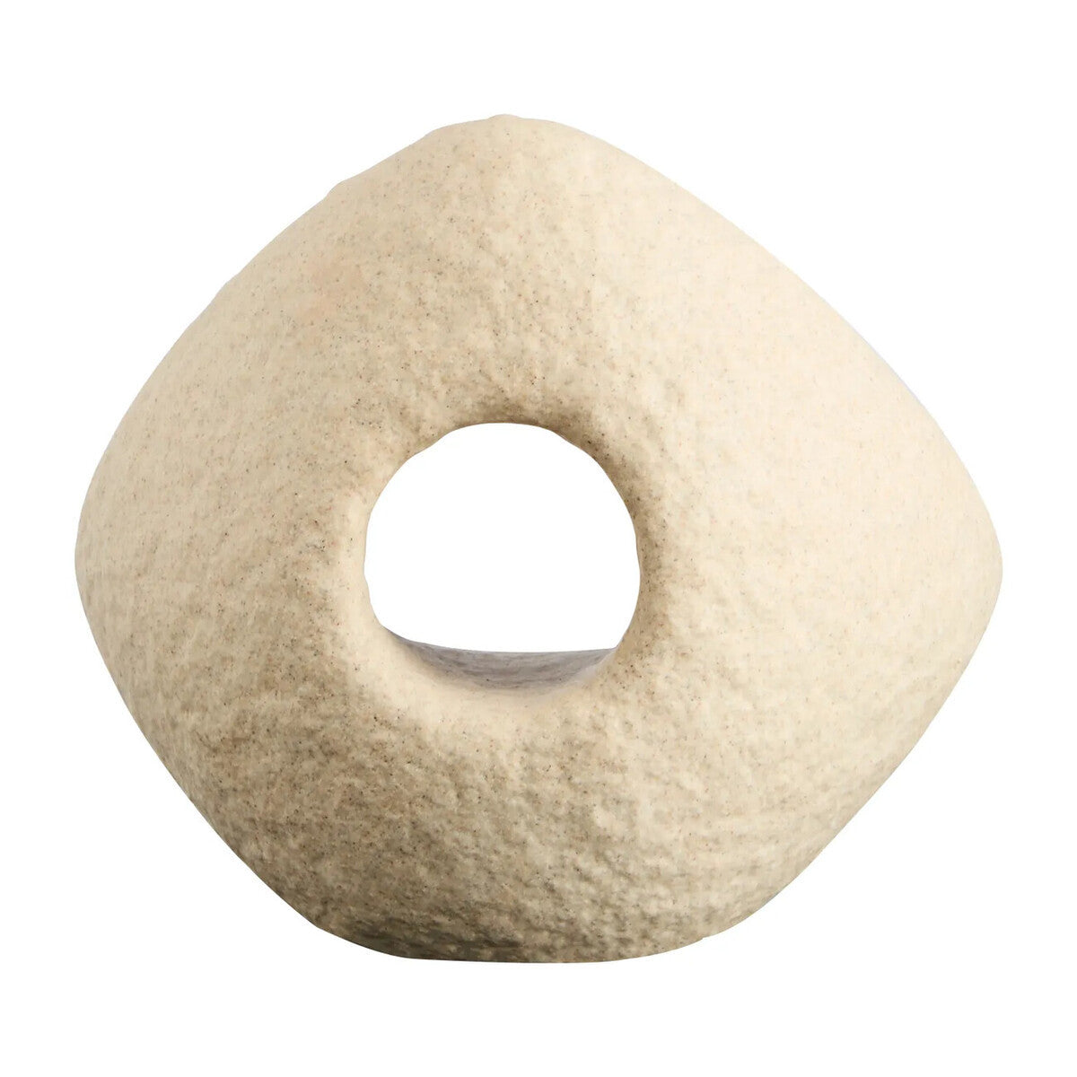 Broc Sandstone Effect Geometric Sculpture