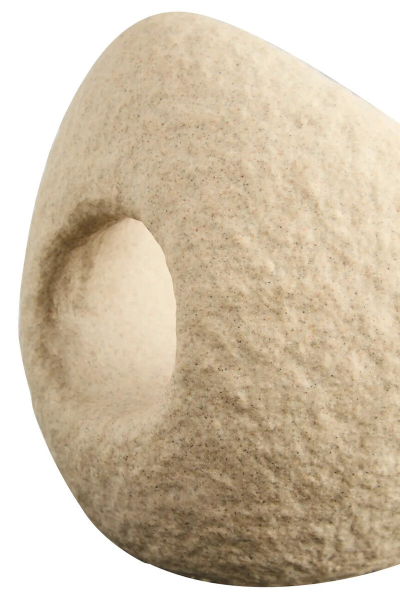 Broc Sandstone Effect Geometric Sculpture