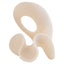 Broc Small White Marble Effect Abstract Loop Sculpture