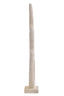 Broc Cream Textured Abstract Interlocking Sculpture