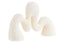 Broc Cream Organic Candle Holder