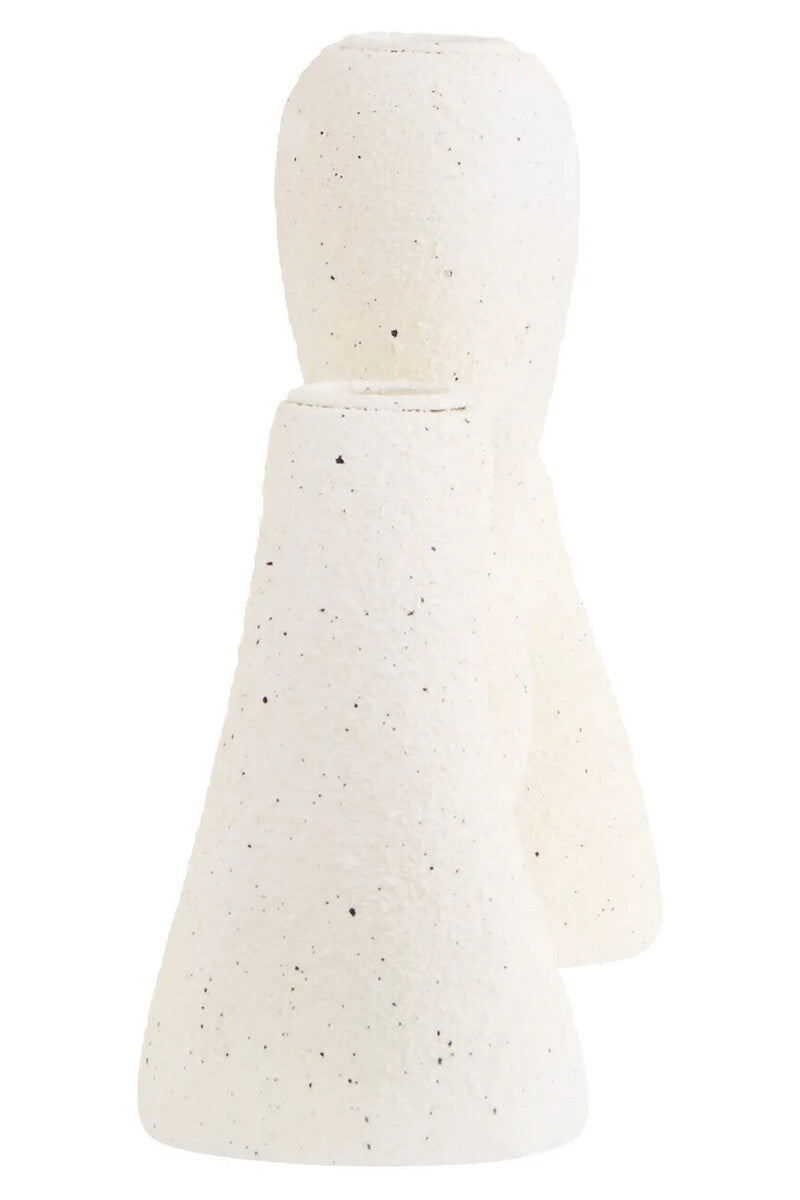 Broc Cream Organic Candle Holder