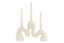 Broc Cream Organic Candle Holder