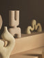 Broc Cream Organic Candle Holder