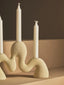 Broc Cream Organic Candle Holder