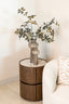 Vase Lunor taupe large