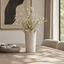 Sonata Large Cream Fluted Vase