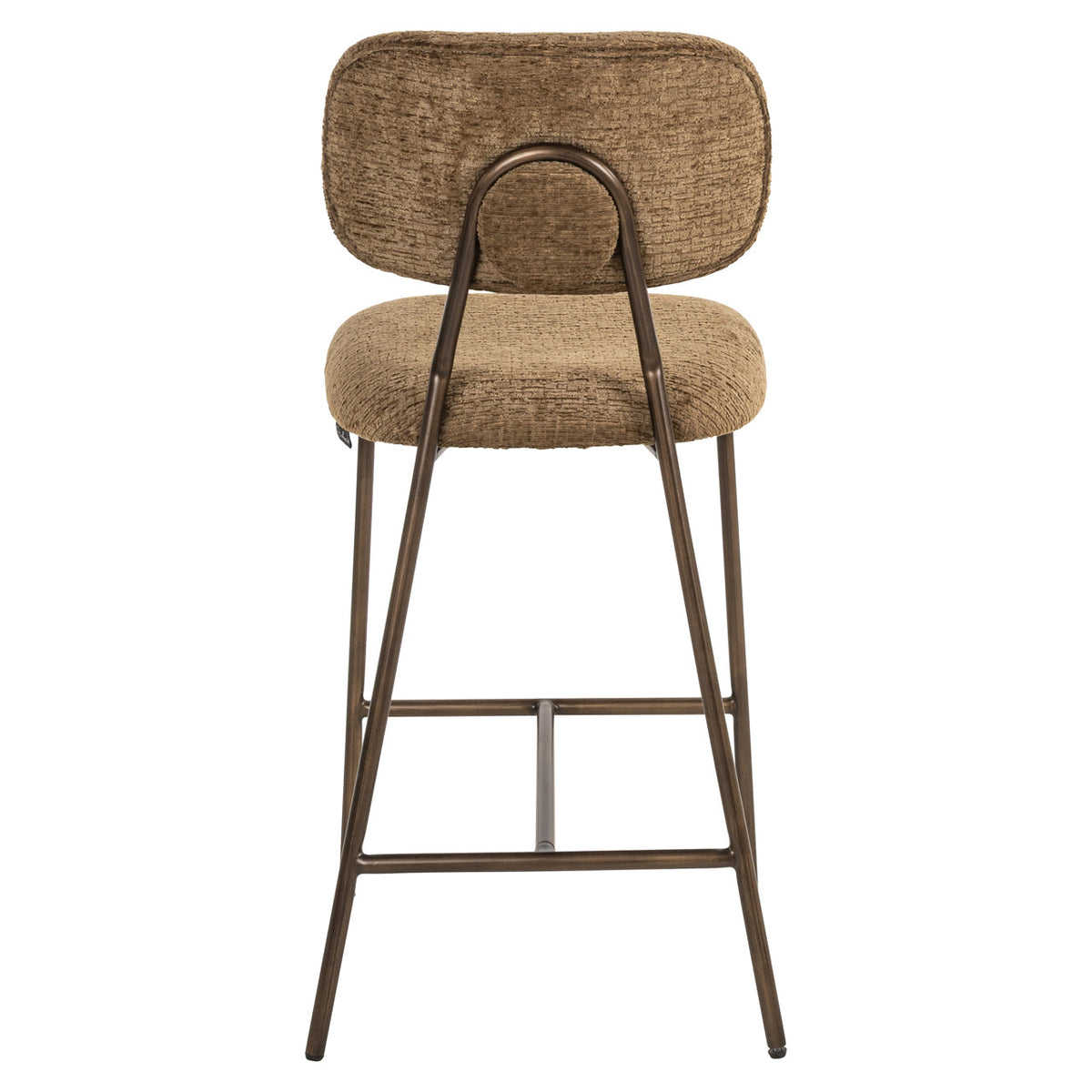 Counter stool Xenia brandy fusion fire retardant (Set of 2)