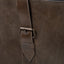 Alessio S/2 Peppercorn Leather Handled Storage
