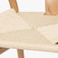 Quinn Natural Beech Wood and Natural Paper Rope Dining Chair