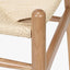 Quinn Natural Beech Wood and Natural Paper Rope Dining Chair