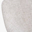Rosolini Pebble Linen Mix and Black Metal Swivel Rise and Fall Chair