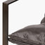 Nico Peppercorn Leather Chair and Footstool