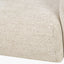 Ravello White Textured Fabric Armed Sofa