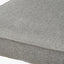 Enya Light Grey Chenille and Black Metal Quilted Back Dining Chair