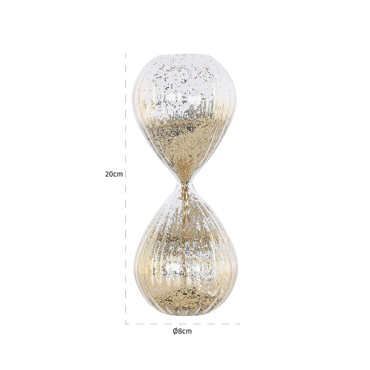 Decorative object Eila gold
