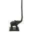 Fauna Black Finish Elephant Toiler Roll Holder