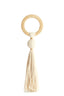 Ornament 14x62 cm YAVIZA cream+raffia natural