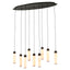 Chandelier Chavine bronze