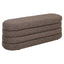 Pouffe & Footstool Camille brown chunky