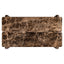 Coffee table Lagrasse dark brown