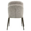 Dining chair Stacker  earth tweed fire retardant (Set of 2)