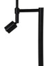 Lamp base 20x47,5 cm MONTANA matt black with LED