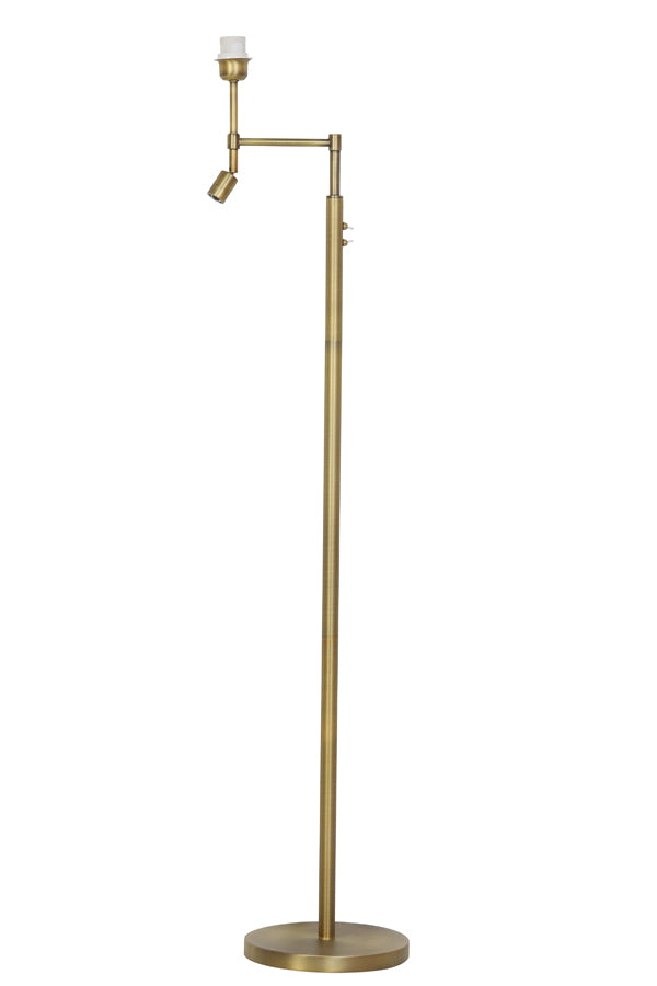 Floor lamp 25x140 cm MONTANA antique bronze with LED