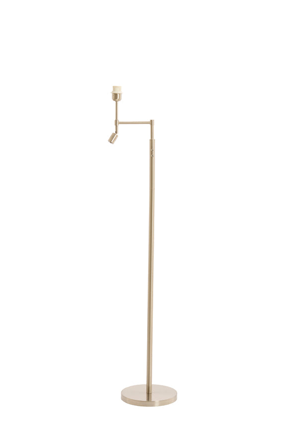 Floor lamp 25x140 cm MONTANA nickel satin with LED
