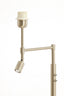 Floor lamp 25x140 cm MONTANA nickel satin with LED