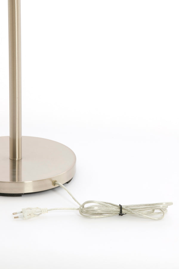 Floor lamp 25x140 cm MONTANA nickel satin with LED