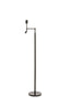 Floor lamp 25x140 cm MONTANA matt black with LED