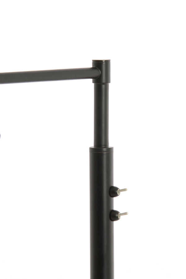 Floor lamp 25x140 cm MONTANA matt black with LED