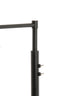 Floor lamp 25x140 cm MONTANA matt black with LED