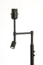Floor lamp 25x140 cm MONTANA matt black with LED
