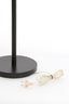 Floor lamp 25x140 cm MONTANA matt black with LED