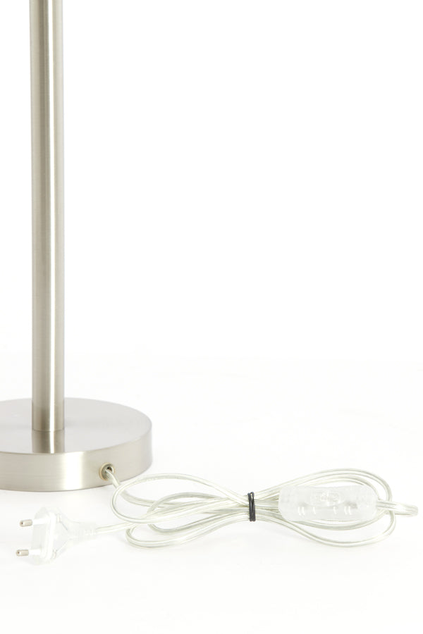 Lamp base 14x39,5 cm WASHINGTON nickel satin