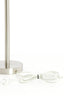 Lamp base 14x39,5 cm WASHINGTON nickel satin