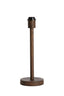 Lamp base 14x39,5 cm WASHINGTON wood print dark brown