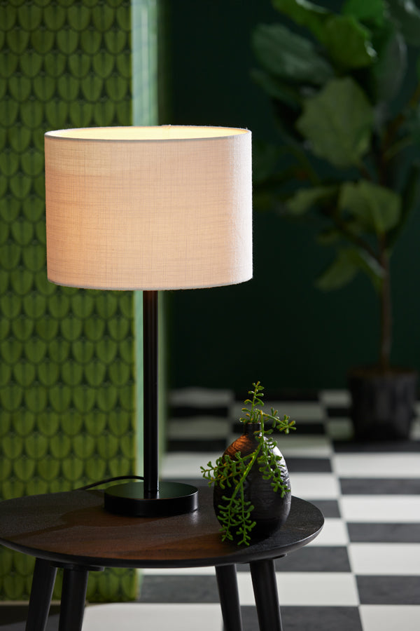 Lamp base 14x39,5 cm WASHINGTON matt black