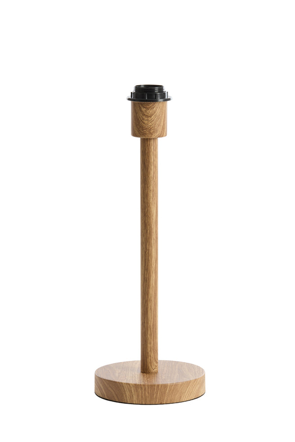 Lamp base 14x39,5 cm WASHINGTON wood print natural
