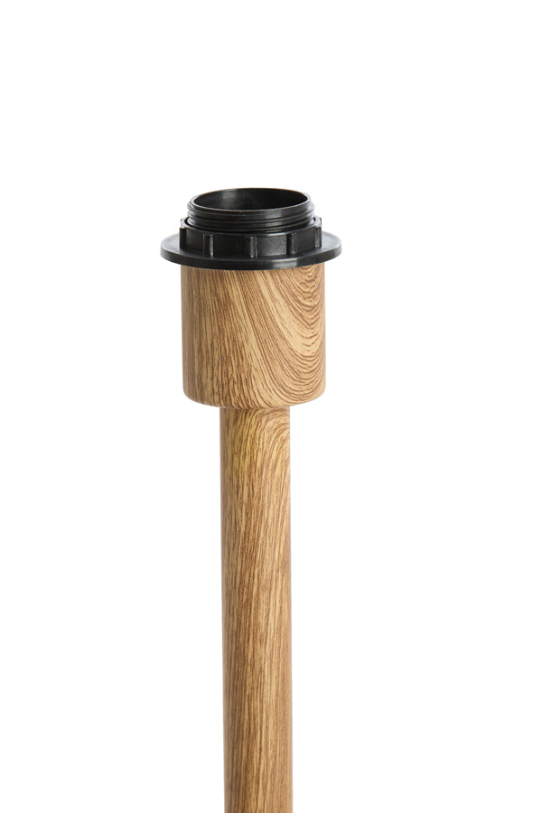 Lamp base 14x39,5 cm WASHINGTON wood print natural