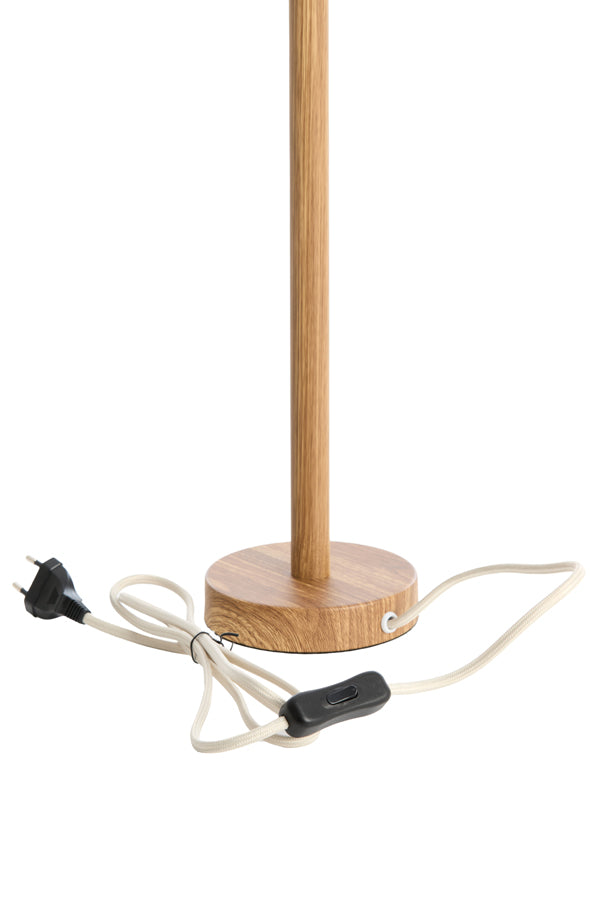 Lamp base 14x39,5 cm WASHINGTON wood print natural