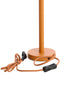 Lamp base 14x39,5 cm WASHINGTON matt orange